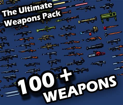 The Ultimate Weapons Pack Gamedev Market