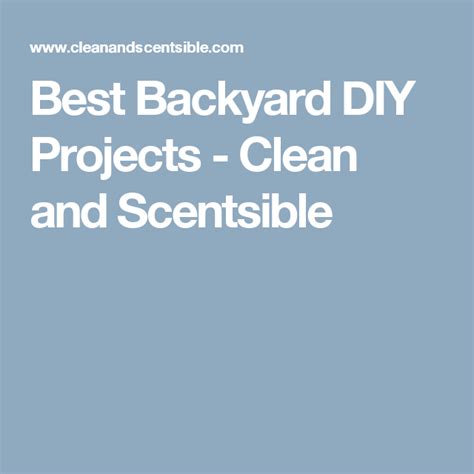 Best Backyard Diy Projects Backyard Diy Projects Diy Backyard Diy