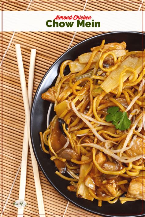 Apple and herb stuffing in large skillet, cook celery. This easy Almond Chicken Chow Mein is a deliciously simple ...