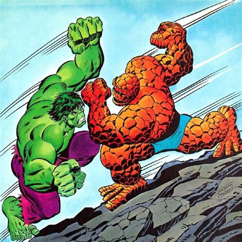 1000 Images About The Hulk Vs The Thing On Pinterest