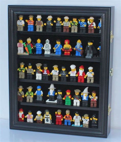 Building Blocks Toy Minifigures Dimensions Display Case Thimble Wall