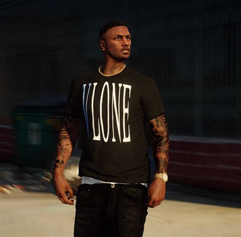 Vlone T Shirt Pack For Mp Male Gta5