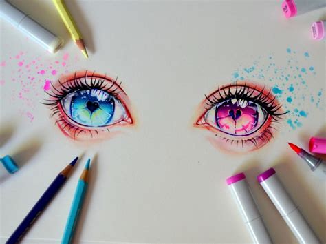 Check spelling or type a new query. ArtStation - Broken Heart / Eye Series / Copic Marker, Lighane's Artblog