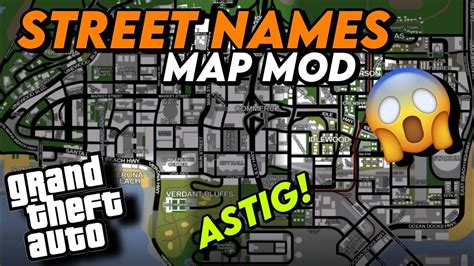 HOW TO PUT STREET NAMES IN MAP GTA SAMP EASY TUTORIAL NAPAKA GANDA YouTube