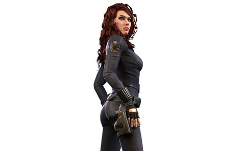 Black Widow Scarlett Johansson Iron Man 2 Marvel Comics The