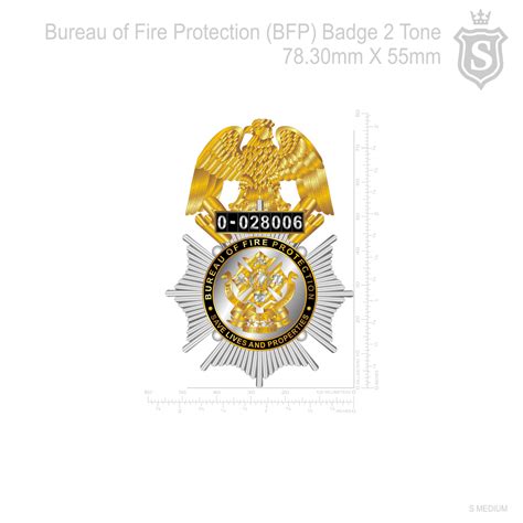 Bureau Of Fire Protection Bfp Badge Suarez Arts