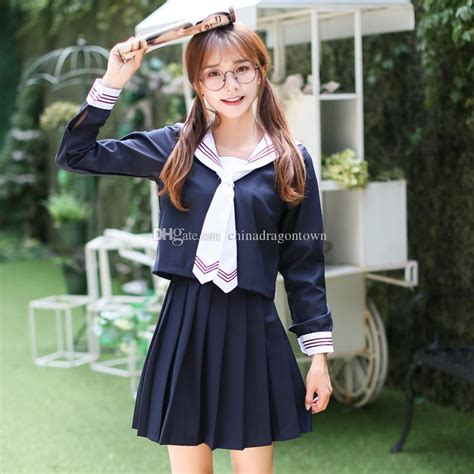 School Uniform Anime Girl School Dress