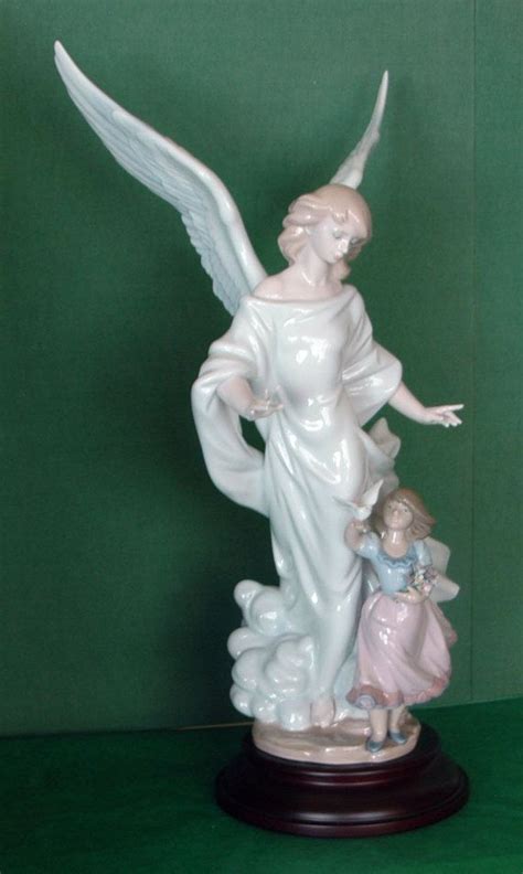 Retired Collectors Very Rare Lladro Guardian Angel Limited Edition