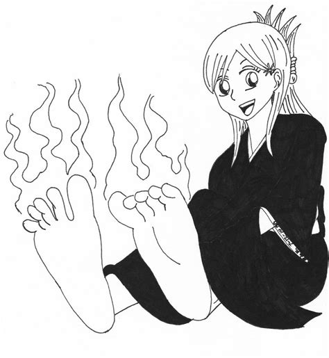 Orihimes Smelly Feet By Dafootclan On Deviantart