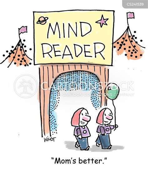 Mind Reading Cartoons And Comics Funny Pictures From Cartoonstock