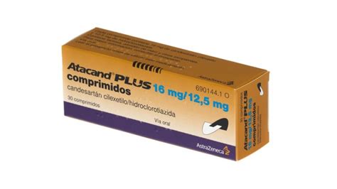 Ancak atacand® plus'daki 12.5 mg'lık tiyazid dozu ile bu etkiler çok azdır ya da hiç görülmemiştir. ATACAND PLUS 16/12,5 mg COMPRIMIDOS , 30 comprimidos ...