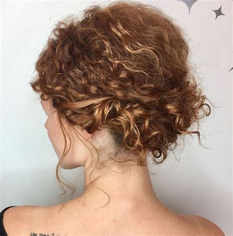 Easy Messy Curly Updo Curly Hair Styles Naturally Easy Hair Updos