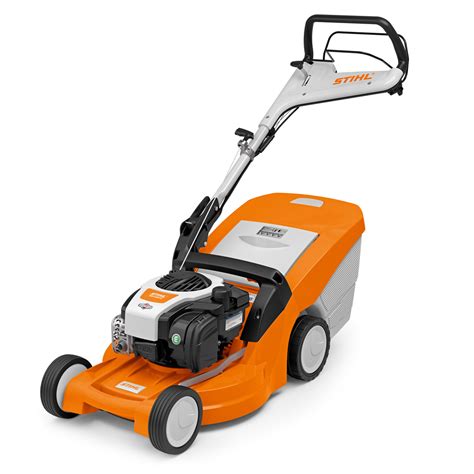 Stihl Rm448vc Petrol Lawn Mowers With Grass Collector
