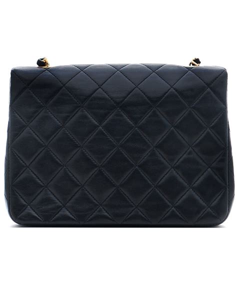Chanel Black Leather Quilted Shoulder Bag Chanel Artlistings