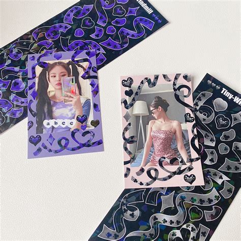 Jual Winzige Toploader Photocard Deco Stiker Hologram Buku Jurnal Aesthetic Shopee Indonesia