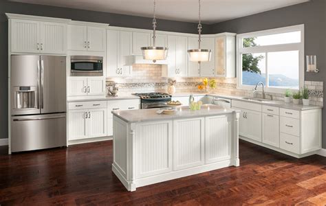 Cottage White Cabinets Transitional Kitchen Dc Metro