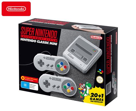 Super Nintendo Classic Mini Console Edition SNES 20+1-Preloaded Games