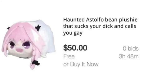 Haunted Astolfo Bean Plushie That Has Too Many Transitions YouTube