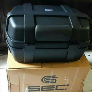 Motorcycle part motorcycle box custom tail box 40l motorcycle top case with backrest. SEC Top Box NEW Design (47liters) | Shopee Philippines