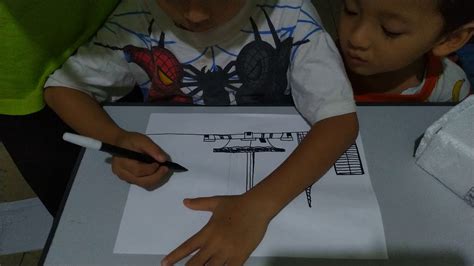 Dengan membuat gambar, otak anak akan berkreasi untuk memadukan berbagai. Menggambar Monas 1 ~ Bagaimana Cara Menggambar Monas Ala Zativ Bersaudara - YouTube