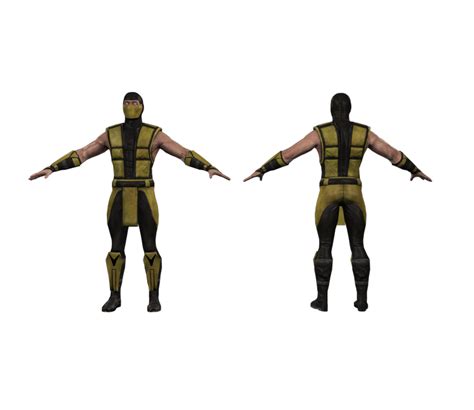 Mobile Mortal Kombat X Scorpion Klassic The Models Resource