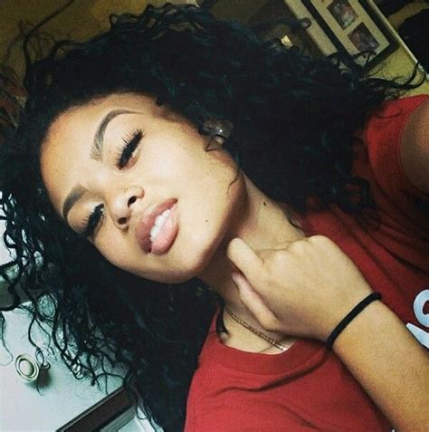 Another Blasian Beautiful Blasians Pinterest Curly Baddies And Face