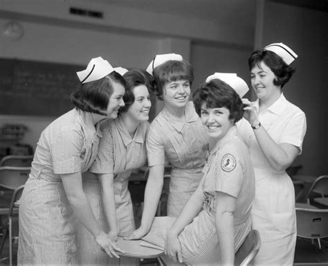 Nurses Student Nurses Canada 1966 Nurses Uniforms And Ladies