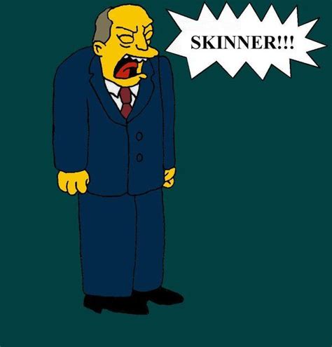 Chalmers Seymour Skinner The Simpsons