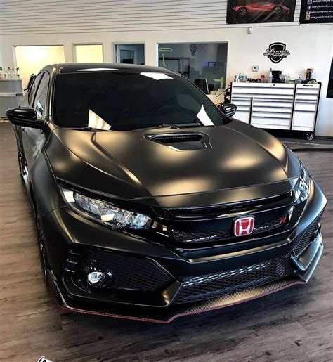 Black Honda Civic Hatchback Sport