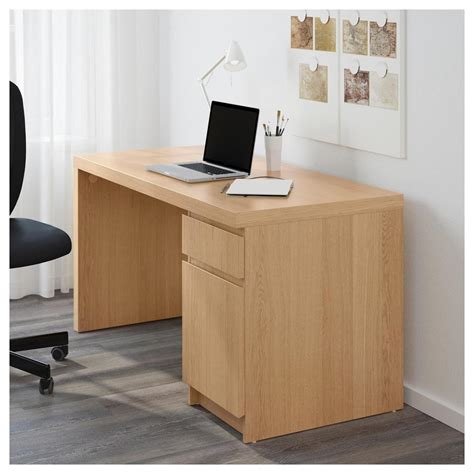Customs services and international tracking provided. MALM Desk - oak veneer (802.141.58) - reviews, price, where to buy