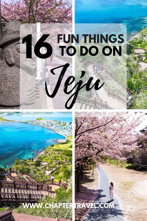 16 Things To Do On Jeju Island In South Korea Chapter Travel Travel Destinations Asia Korea