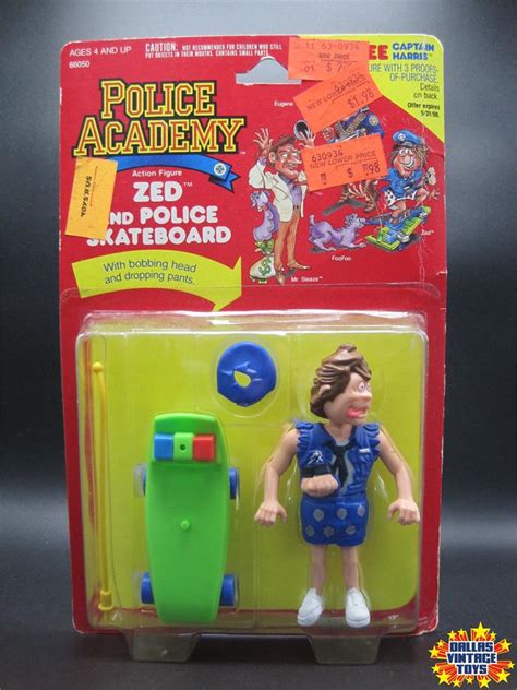 The series (also known as police academy: 1988 Kenner Police Academy Zed And Police Skateboard (1C)