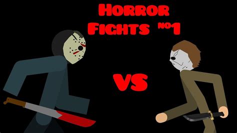 Jason Voorhees Vs Michael Myers Horror Fights 1 Youtube