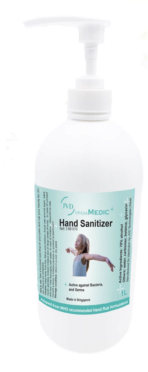 Introducing power mist hand sanitizer: EZ Mart Singapore - Online market portal. JVD 1L Alcohol ...
