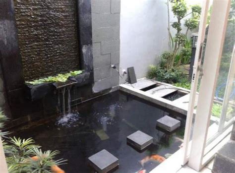 Desain Interior Rumah: Membuat Kolam Ikan Koi Minimalis