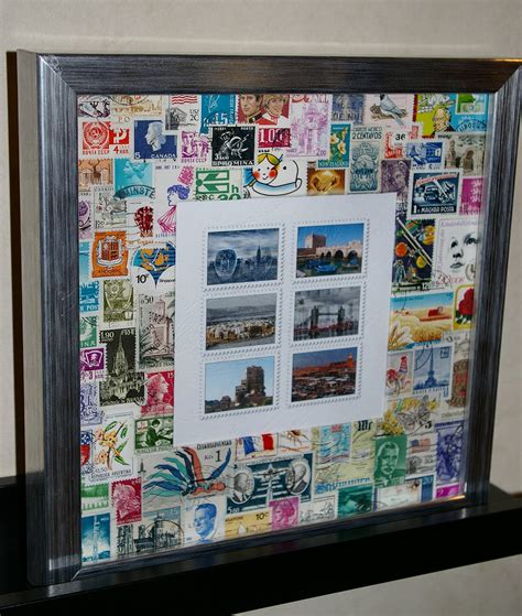 What To Do With Old Stamps Postage Stamp Art Postage Stamps Crafts