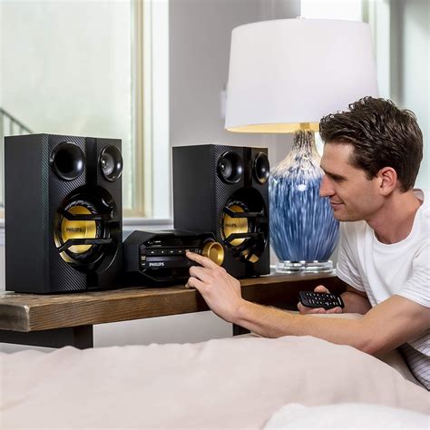 Buy Philips Fx10 Bluetooth Stereo System For Home With Cd Player Mp3