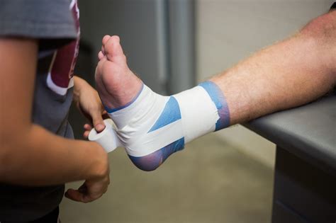 Ankle Problems To Tape Or Not To Tape Kinetic Edge Physical Therapy
