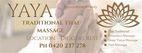 yaya traditional thai massage diggers rest vic