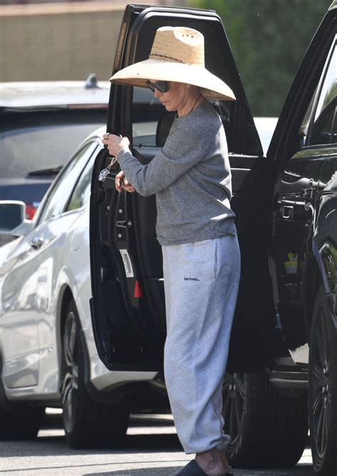 Kim Basinger in a Big Straw Hat and Sandals in LA 09/22/2023 • CelebMafia