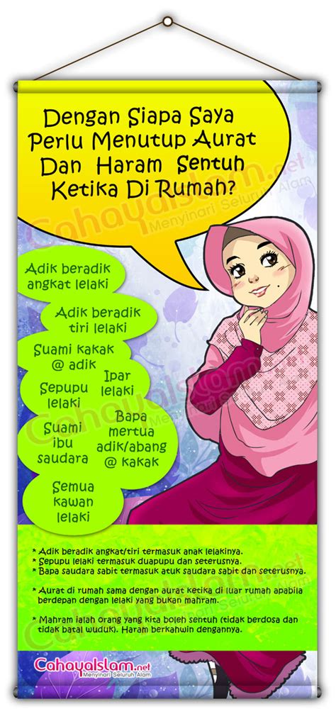 Sejauh mana batasan aurat wanita di hadapan pria dan sebaliknya; Aurat Dalam Islam - Jabatan Agama Islam Selangor