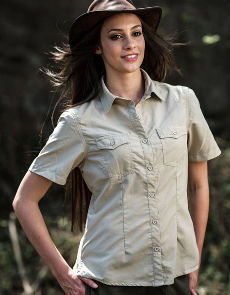 Womens Rufiji™ Maratech™ Safarielite Short Sleeve Shirt By The Safari