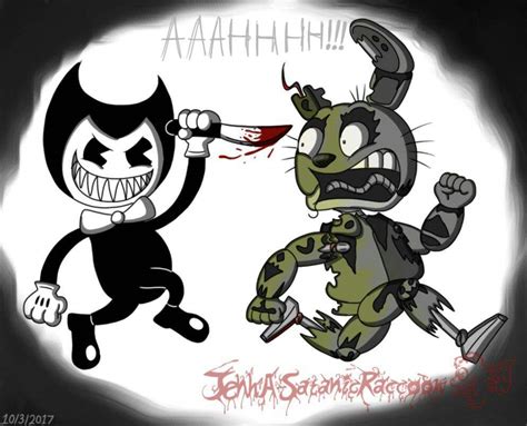 Bendy And Fnaf Bendy And The Ink Machine Amino