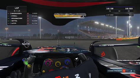 F Exciting Gp Bahrain No Assists Cockpit View Race Laps Youtube