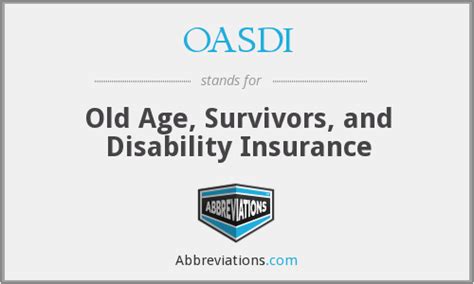 Check spelling or type a new query. OASDI - Old Age, Survivors, and Disability Insurance