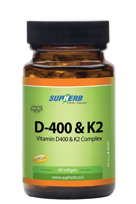 A narrative review of current evidence. Vitamin D-400 + K2 - For Healthy bones! - SupHerb