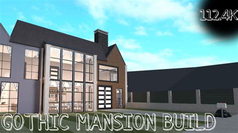 Gothic Mansion Build In Bloxburg Interior First Floor Youtube