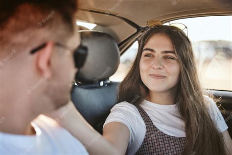 Premium Photo Love Care And Couple On Car Road Trip For Fun Travel