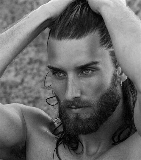 beard styles for men long hair styles men hair and beard styles hipster noir beard hairstyle