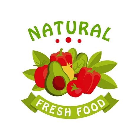 Logo De Comida Saludable Plantilla De Logotipo De Alimentos Saludable